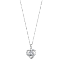 Collana Lotus Donna Pure Essential in Argento Zirconia LP3055-1/1 - LP3055-1/1